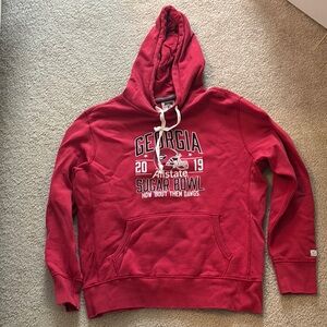 Red Georgia Sugar Bowl Hoodie